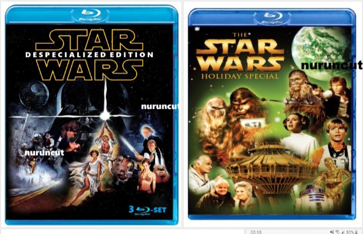 Star Wars TRILOGY Despecialized Edition +Holiday