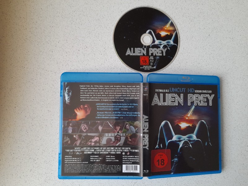 Blu-ray : ALIEN PREY - UNCUT