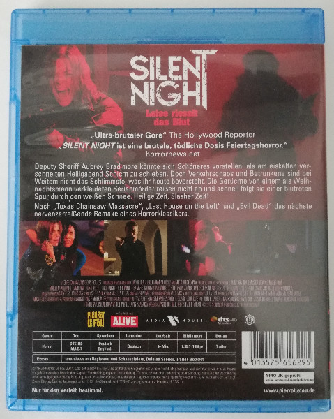 SILENT  NIGHT - LEISE  RIESELT DAS BLUT  ( UNCUT )