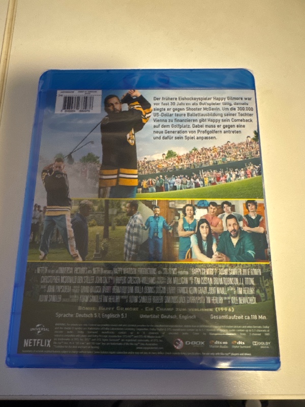 Happy Gilmore 2 Bluray OVP