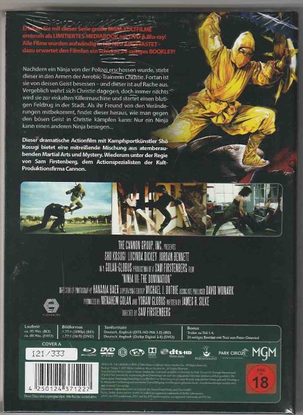 Die Herrschaft der Ninja - Mediabook Cover A  lim.