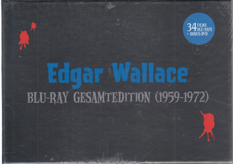 Edgar Wallace - Gesamtedition 34 Filme 34 Blu-rays