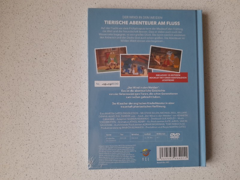 MEDIABOOK : DER WIND IN DEN WEIDEN  - 4000 St�ck