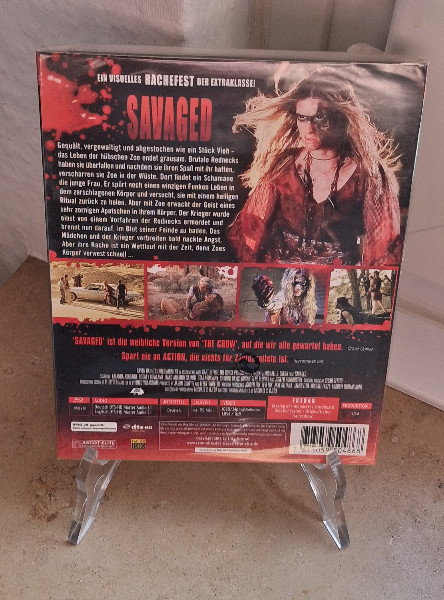 Savaged uncut Bluray Schuber OVP