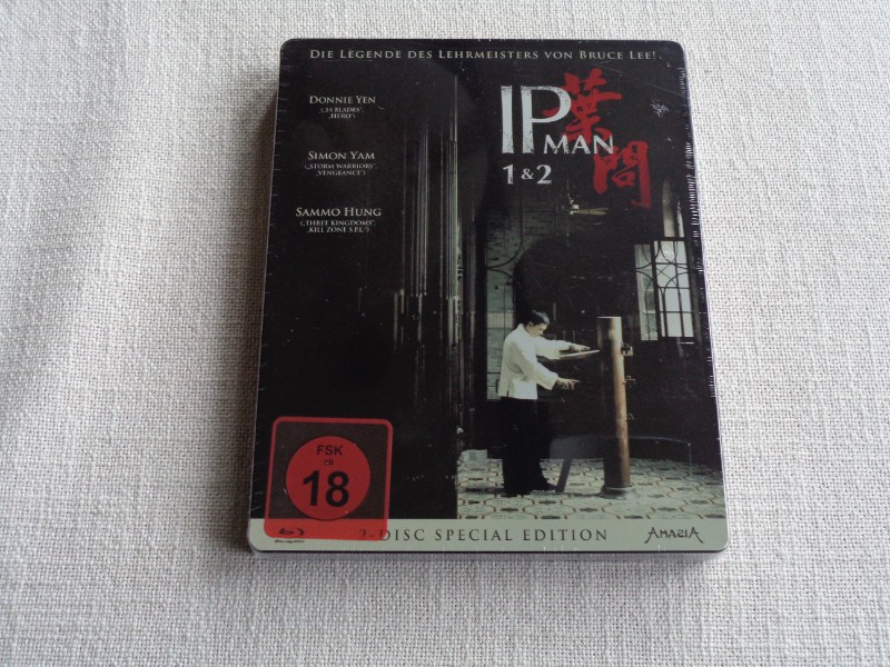 IP Man 1 & 2 -- Steelbook - 2 Blu-Rays - D.Yen