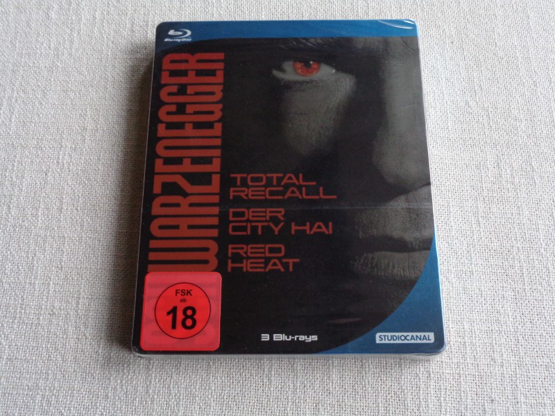 Schwarzenegger Steelbook Collection - 3 Blu-Rays