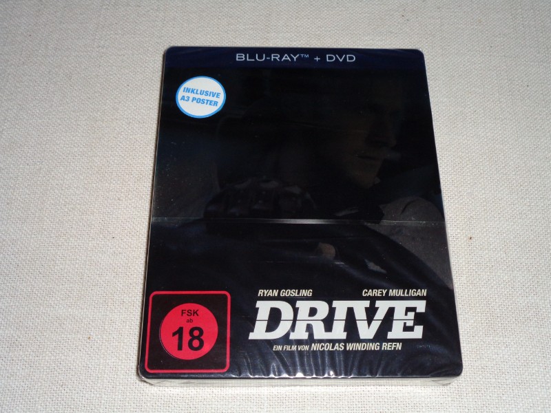 Drive (2011) - Steelbook - Blu-Ray + DVD-R.Gosling