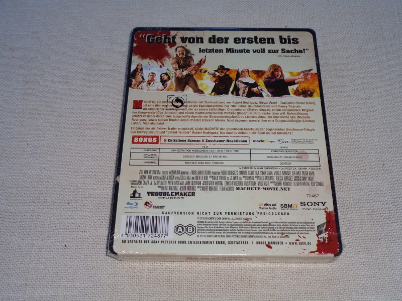 Machete + Machete Kills -- 2 x Steelbook - Blu-Ray