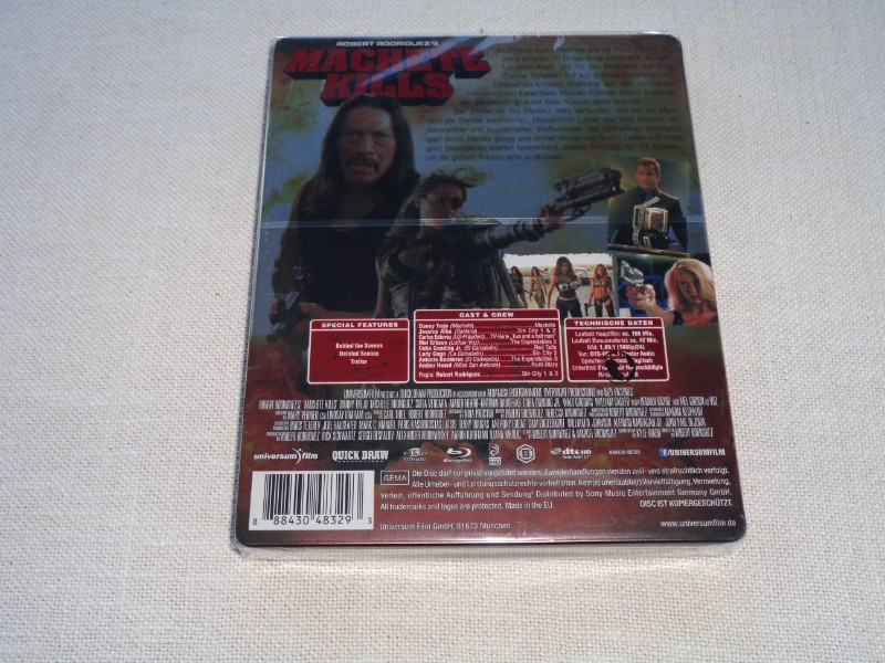 Machete + Machete Kills -- 2 x Steelbook - Blu-Ray