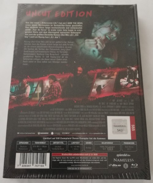 I SAW THE DEVIL  (MEDIABOOK) NEU IN FOLIE