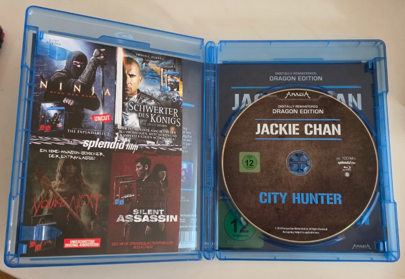 City Hunter (Dragon Edition Blu Ray)
