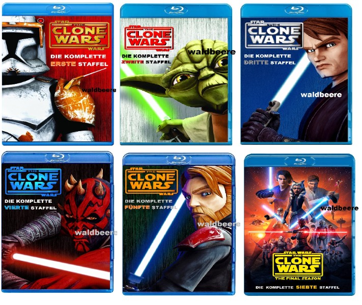 Star Wars The Clone Wars Staffel 7 Blu-Ray