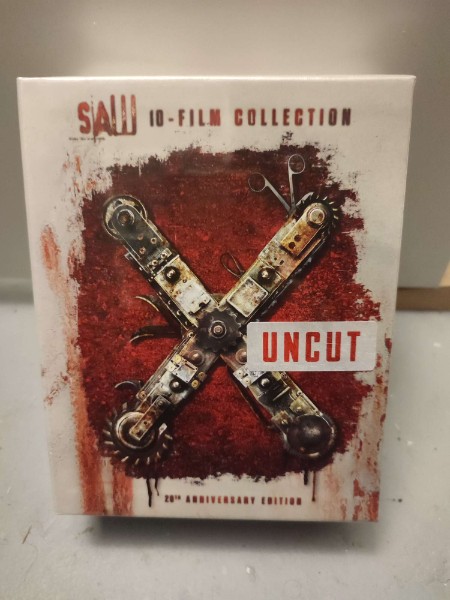 Saw 1-10 Film collection uncut Blu Ray neu