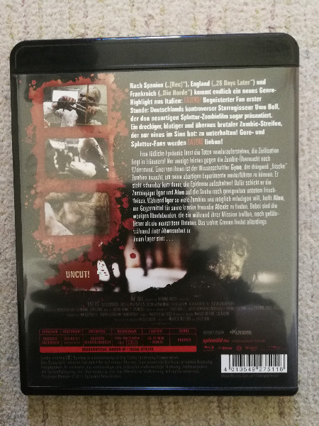 Eaters - Blu Ray - UNCUT - Uwe Boll - Horror