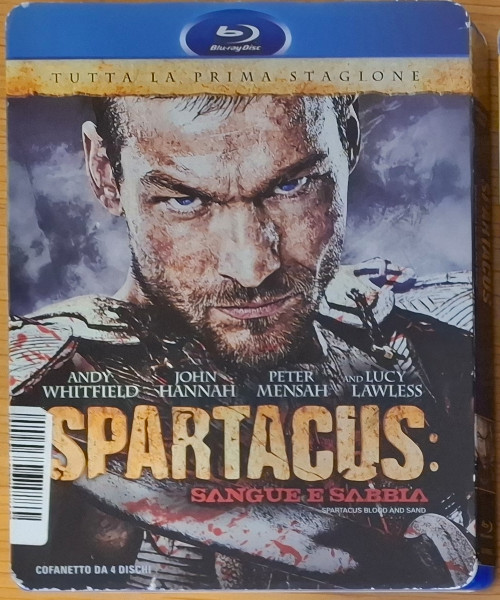 Spartacus Staffel 1 Import deutscher Ton UNCUT