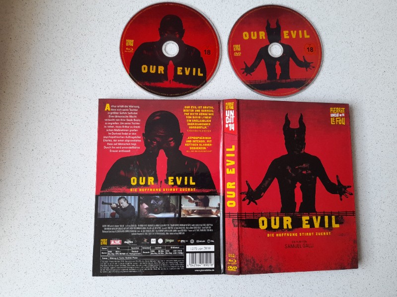 MEDIABOOK : OUR EVIL - LIMITIERT 3000 St�ck
