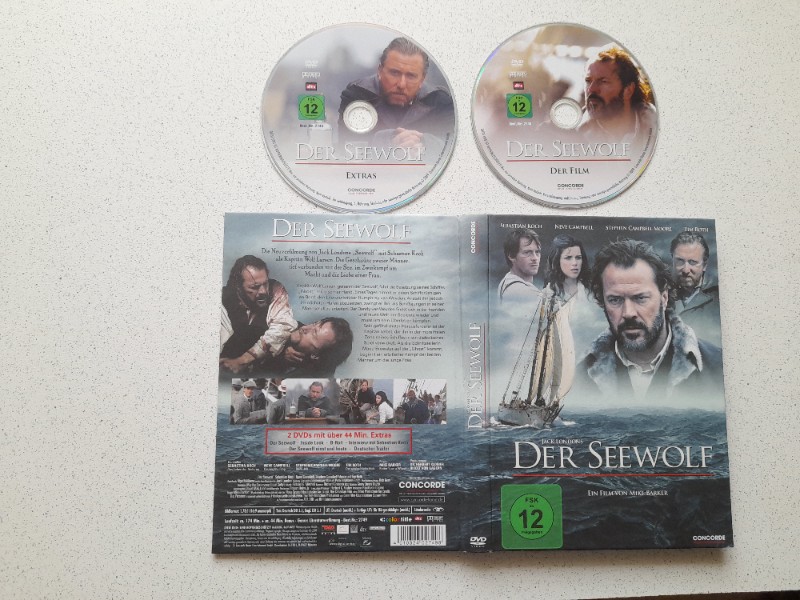 MEDIABOOK : DER SEEWOLF mit NEVE CAMPBELL