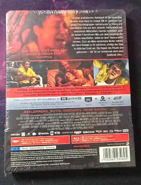 Talk to me 4K Blu-ray Steelbook OVP