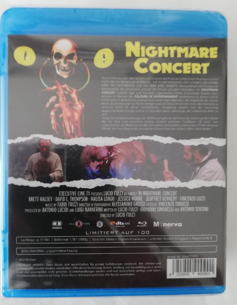 NIGHTMARE  CONCERT   ( UNCUT ) NEU IN FOLIE