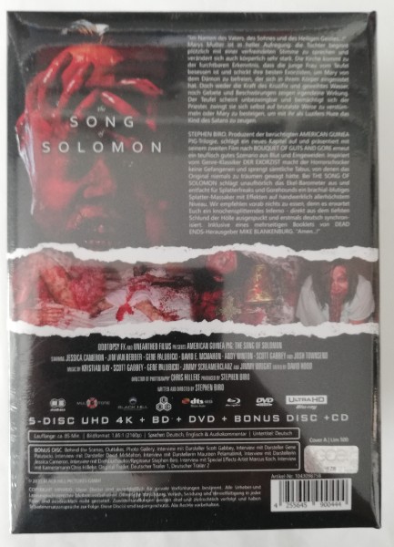 THE SONG OF SOLOMON   (MEDIABOOK) WATTIERT