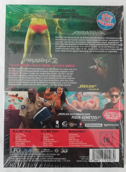 PIRANHA  1  -  2    (MEDIABOOK)  OVP