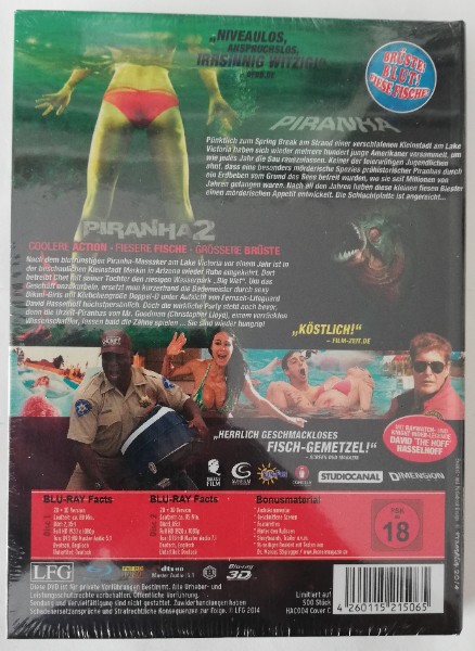 PIRANHA  1  -  2    (MEDIABOOK)  OVP