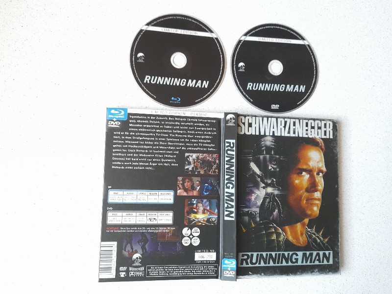 MEDIABOOK : RUNNING MAN - LIMITIERT 750