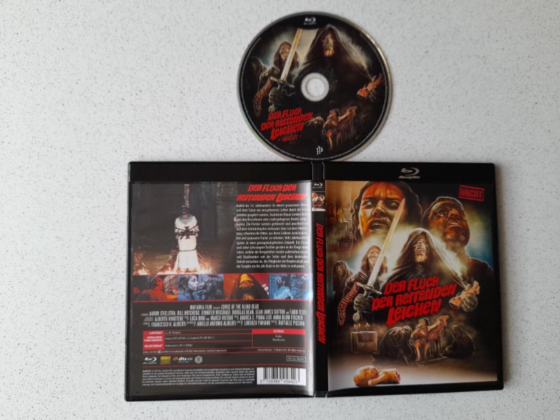 Blu-ray : DER FLUCH DER REITENDEN LEICHEN - UNCUT