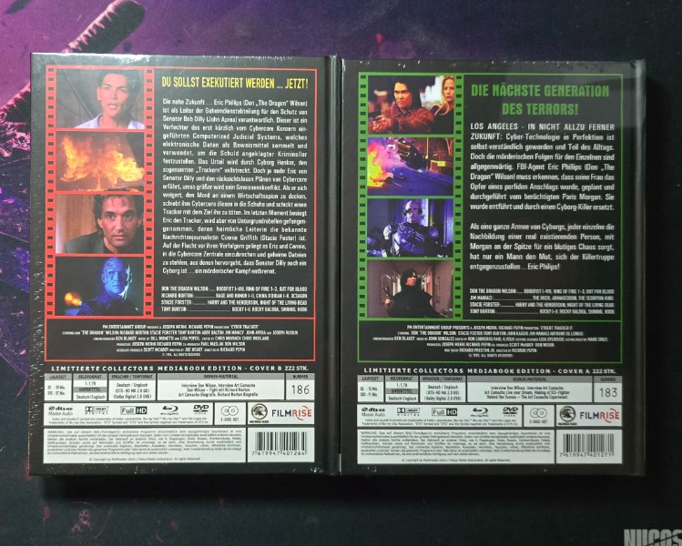 Cyber Tracker 1+2 Mediabook OVP