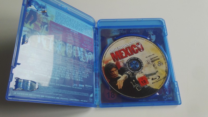 Irgendwann in Mexico | Blu-Ray, sehr gut | FSK 18