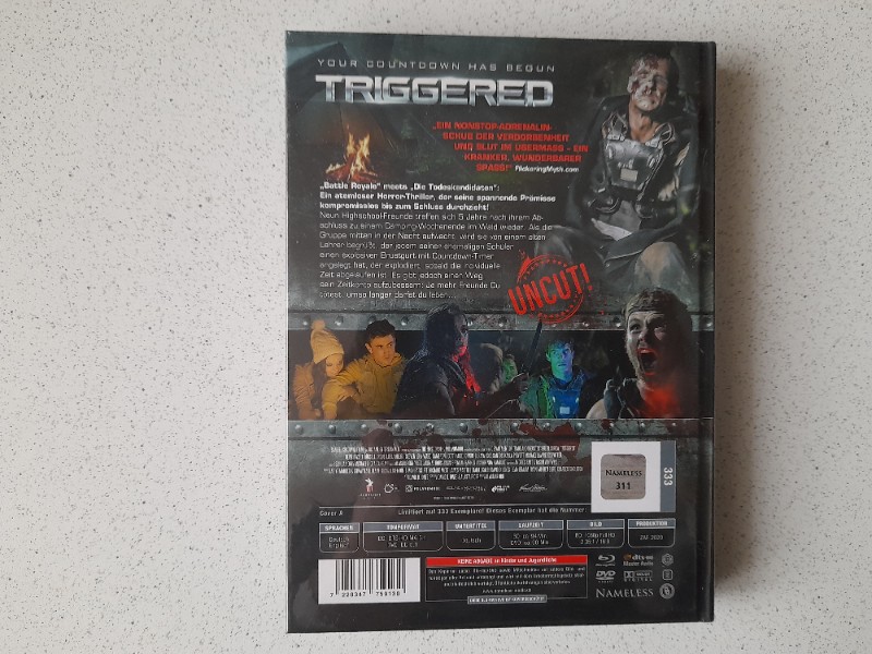 MEDIABOOK : TRIGGERED - Limitiert 333 St�ck