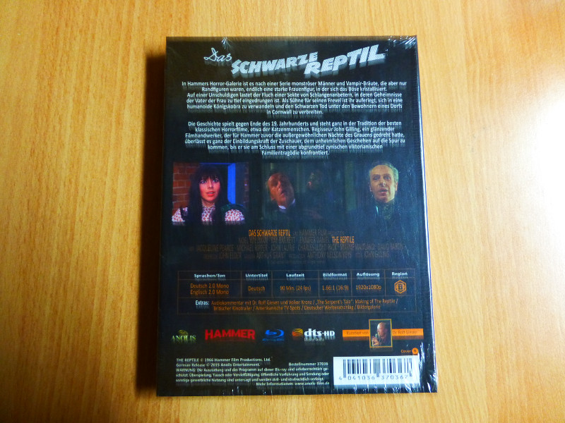 Das schwarze Reptil (Limited Mediabook)
