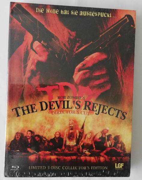 THE DEVIL`S REJECTS ( UNCUT ) MEDIABOOK  IN FOLIE
