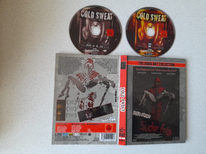 MEDIABOOK : COLD SWEAT - LIMITIERT 500 ST�CK