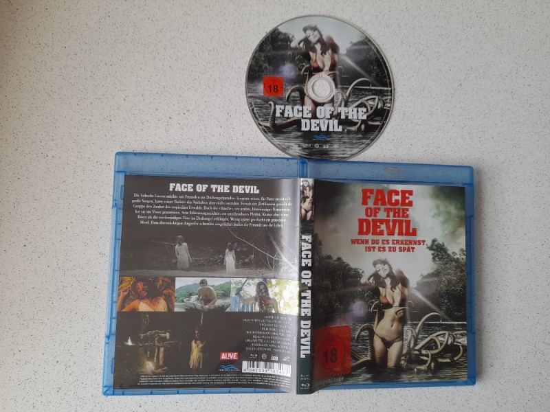 Blu-ray : FACE OF THE DEVIL mit VANIA ACCINELLI