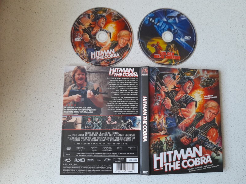 MEDIABOOK : HITMAN THE COBRA - RICHARD HARRISON