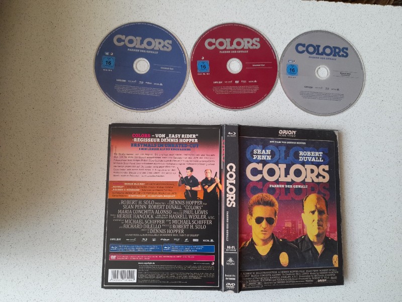 MEDIABOOK : COLORS - UNRATED - CUT