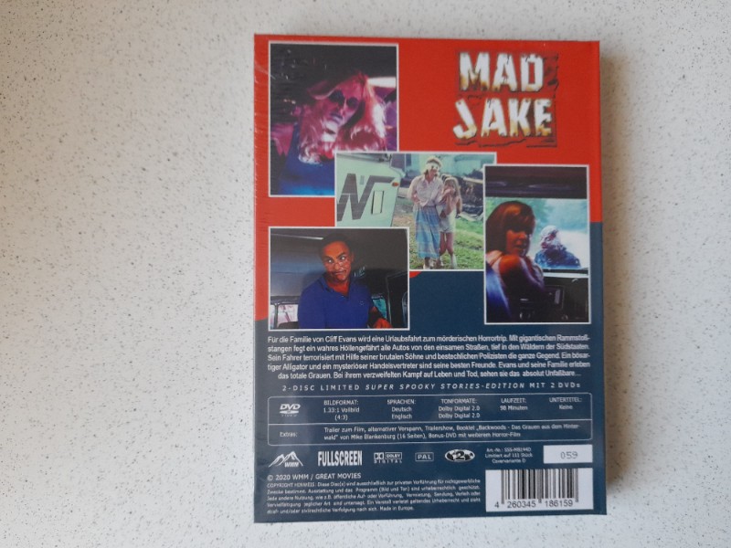 MEDIABOOK : MAD JAKE - LIMITIERT 111  ST�CK