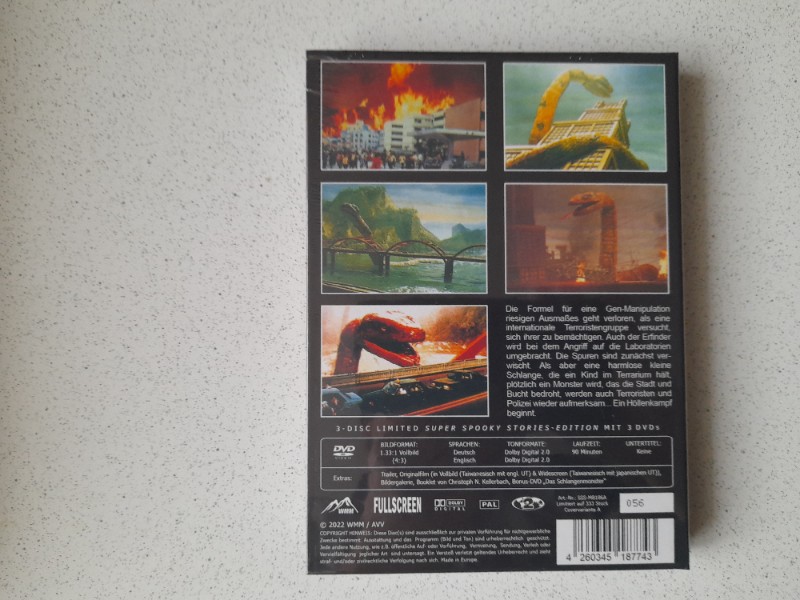MEDIABOOK : TERROR SERPENT - 333 St�ck