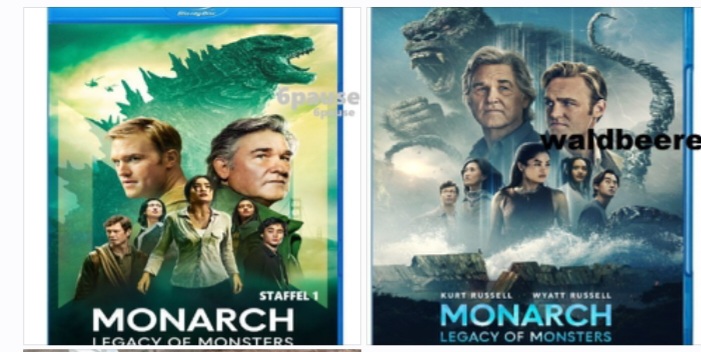 Monarch legacy of Monsters Staffel 1-2 Blu ray dt