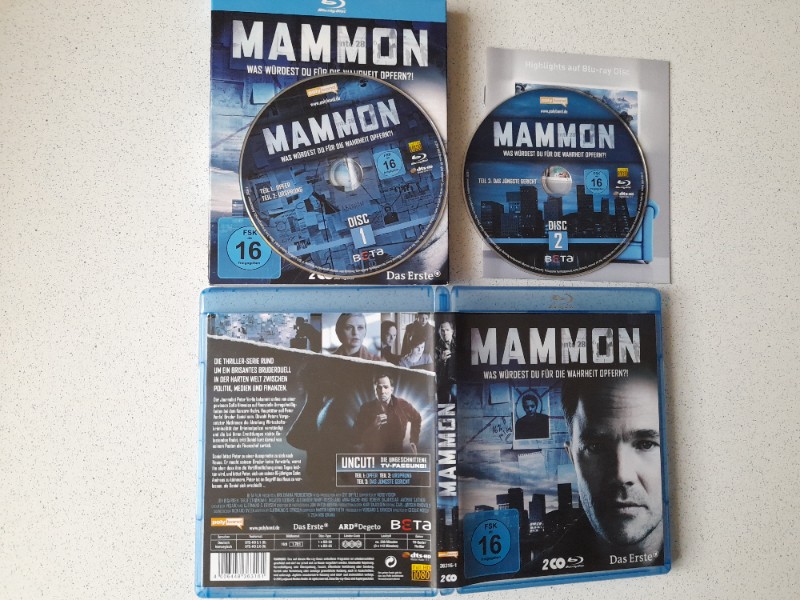 Blu-ray : MAMMON - UNCUT  - 336 MINUTEN