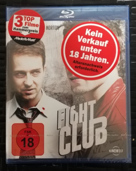FIGHT  CLUB   ( UNCUT )  NEU  IN  FOLIE