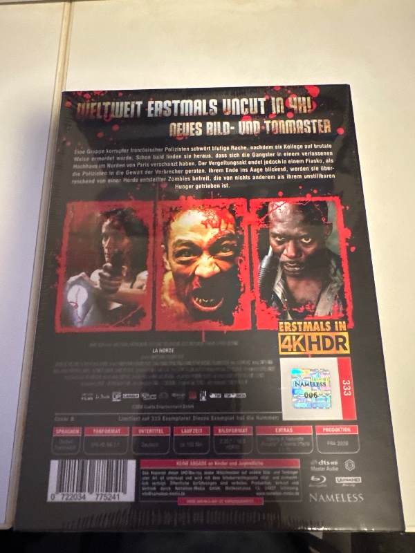 Die Horde 4K Mediabook OVP UNCUT