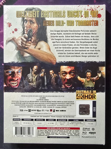 Die Horde Mediabook Cover G OVP WoH Edition