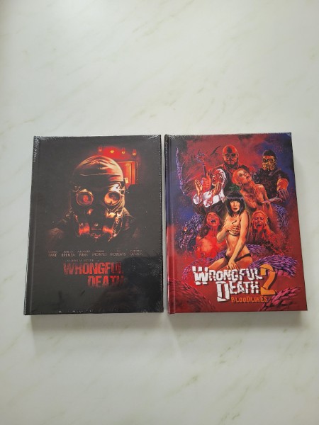 Wrongful Death I + II im Mediabook, limitiert, NEU