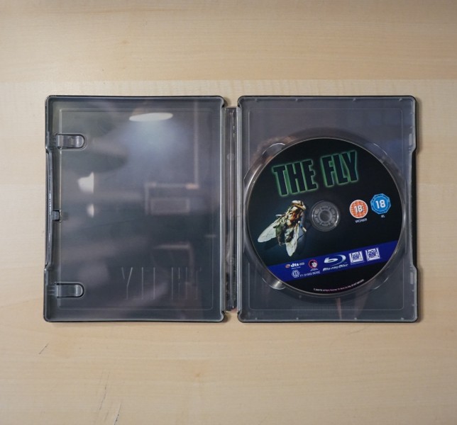The Fly Steelbook Zavvi Blu-ray | David Cronenberg