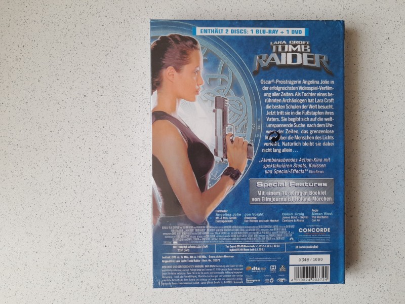 MEDIABOOK : TOMB RAIDER - LIMITIERT 1000 ST�CK