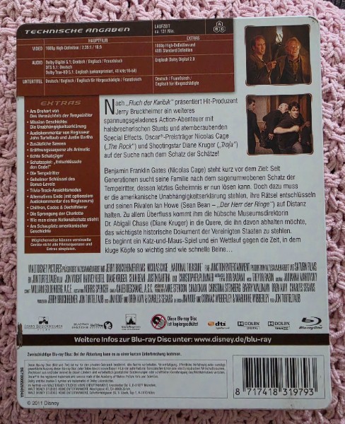 Das Verm�chtnis der Tempelritter (Steelbook)
