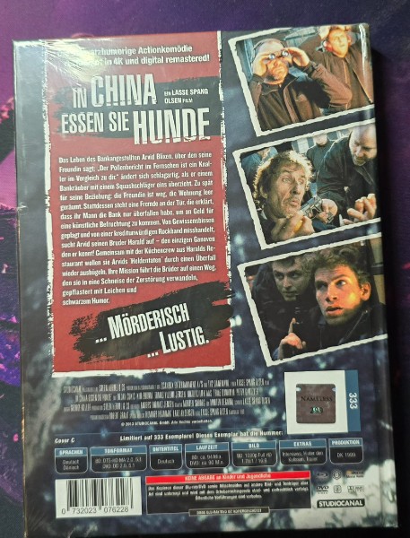 In China essen sie Hunde Mediabook Cover C OVP