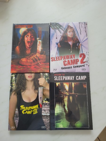 Sleepaway Camp 1-3 u. Return to ....., Mediabook